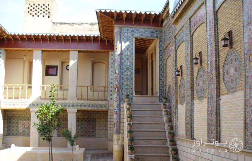 بخش‌های مختلف خانه ضیائیان شیراز